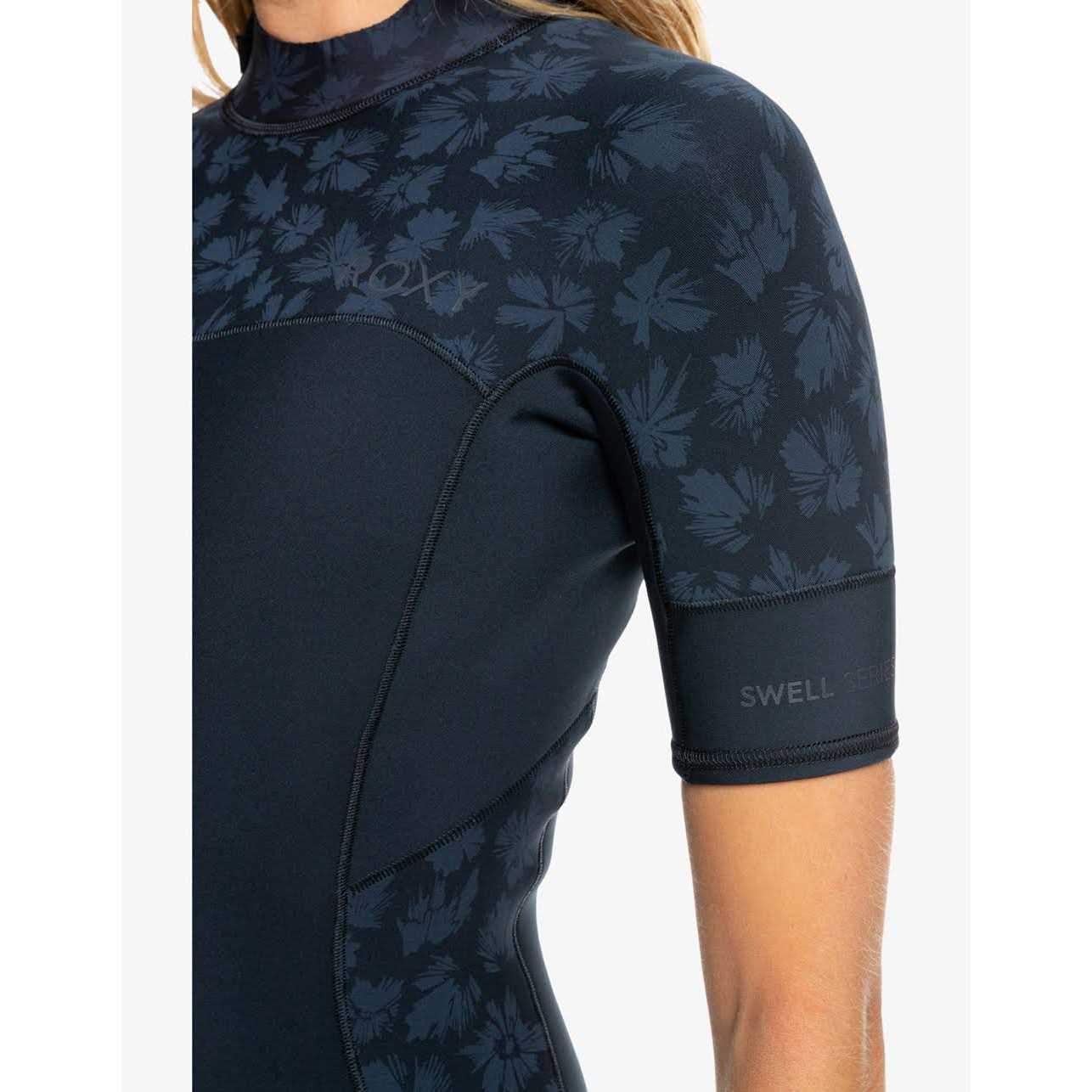 Roxy 2mm Swell Series Short Sleeve Back Zip Springsuit - Sports Supplies Online Store