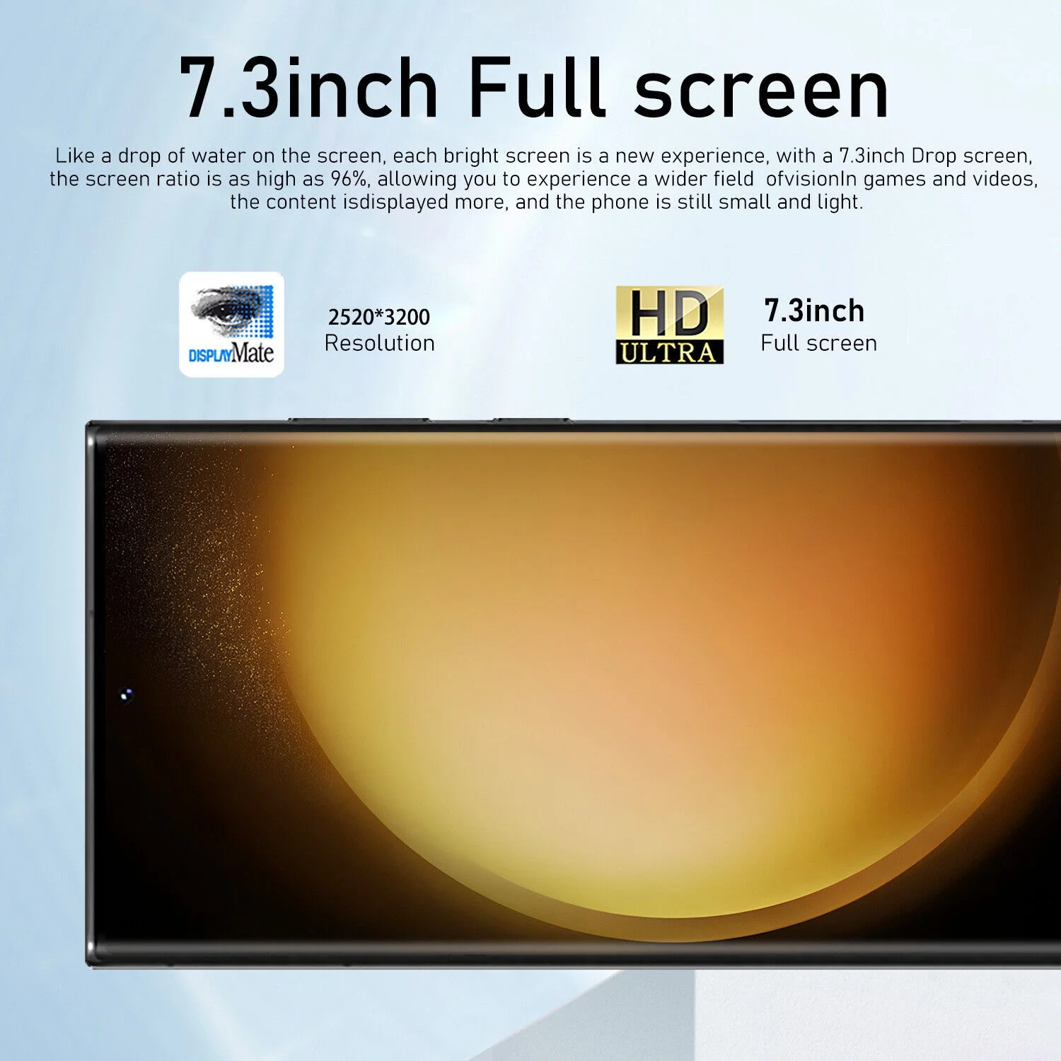 X23 Ultra 5G 7.3" Smartphone 3GB+64GB Unlocked Android 13 Mobile Phones