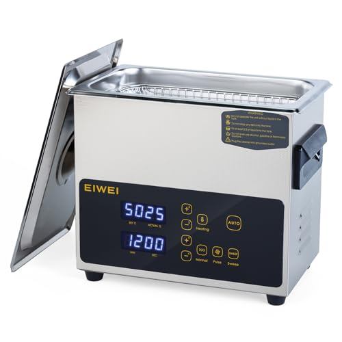 3L Ultrasonic Cleaner, One-Touch Cleaning, Heating, Dual-Frequency, Sweep Frequency, Touch Ultrasonic Cleaning Machine for Labs,Carburetor,Jewelry