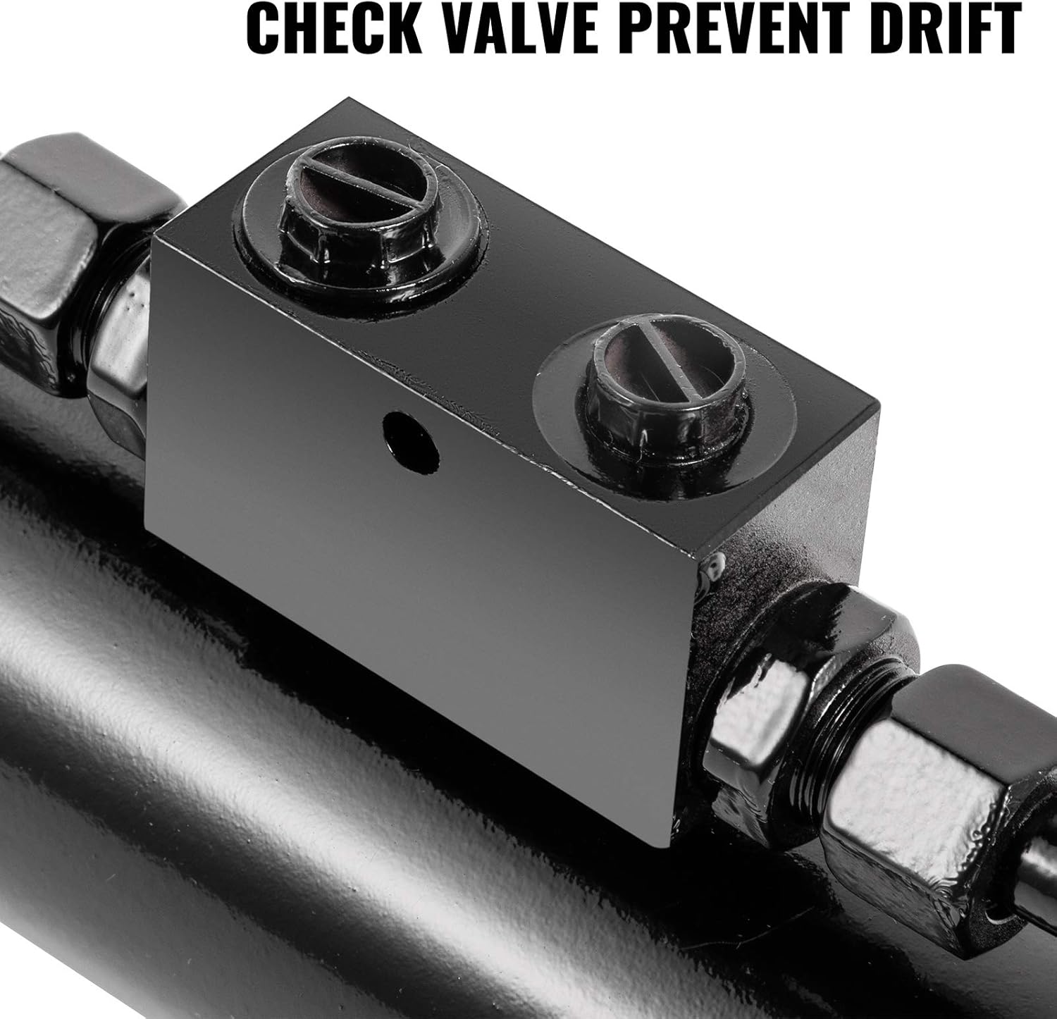 VEVOR Double Acting Hydraulic Cylinder 2'' Bore, Top Link Hydraulic Cylinder 10'' Stroke