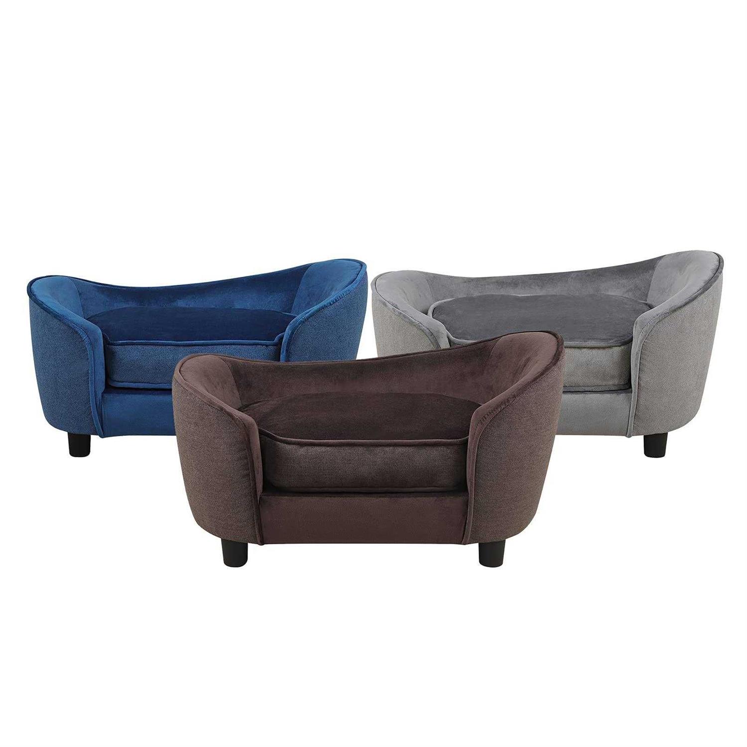 Getifun Pet Bed Sofa Velvet Couch Washable Cushion for Small Dog Cat - Pet Supplies online store