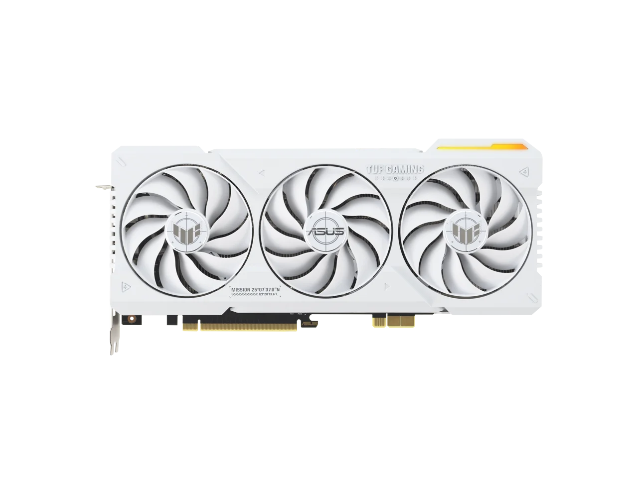 ASUS TUF Gaming GeForce RTX 4070 Ti SUPER BTF White OC Edition Gaming Graphics Card (Exclusive to ASUS BTF ATX Motherboards
