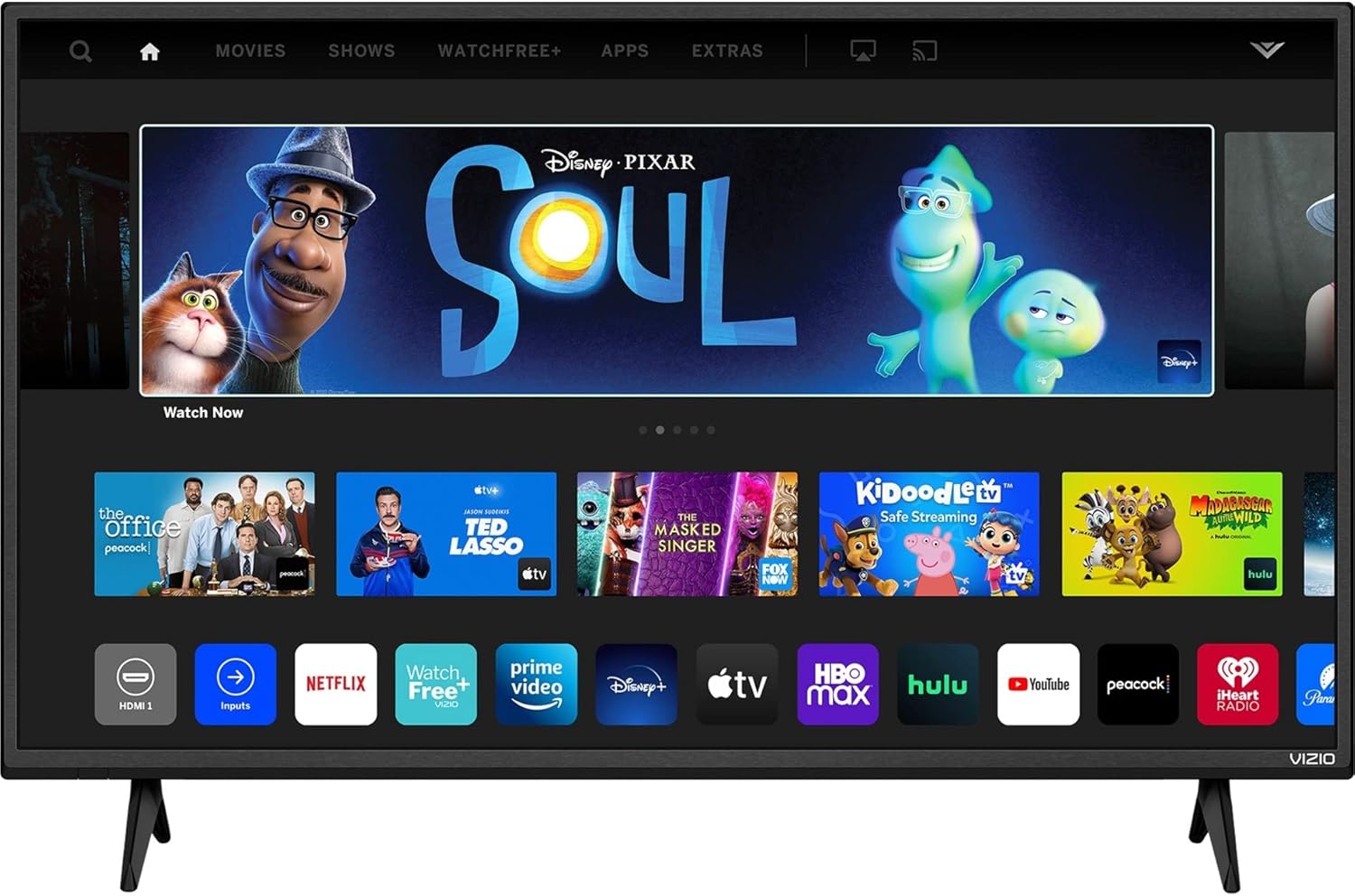 VIZIO 24-inch D-Series Full HD 1080p Smart TV with Apple AirPlay and Chromecast Built-in, D24f-J09