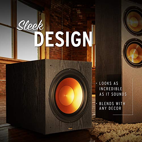 Klipsch SUB-120-BLACK Synergy Black Label Subwoofer Speaker Pair (2020)