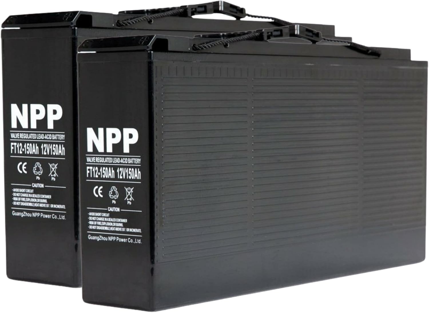 NPP FT12-100Ah 12V 100Ah Front Access AGM Deep Cycle SLA Battery | The Ultimate Battery You Can Finally Feel Confident | For Telecommunication System