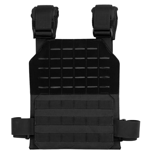 WOLF TACTICAL Simple Weighted Vest Men Womens Weighted Vest for Walking Running Training Rucking Adjustable Weight Vest
