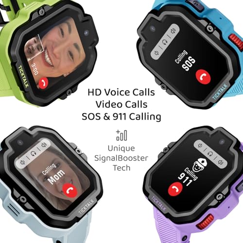TickTalk5 - Kids Smart Watch with GPS Tracker, Video Calling, SOS, & Parental Controls | Smartwatch with Free Music, Texting, Kid Phone Call and Text