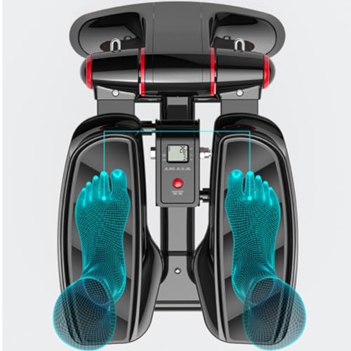 Exercise Bike Silent Under Desk Pedal Exerciser Step Machine for Home/Office Workout