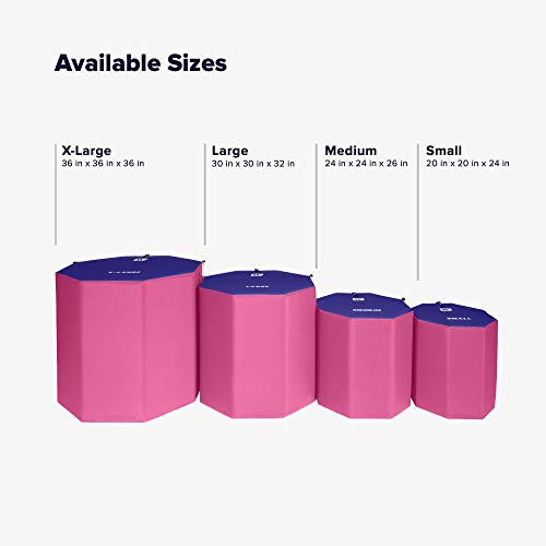 We Sell Mats Gymnastics Octagon Skill Shape Tumbling Mat, Somersault Backbend Trainer for Gymnastics, Cheerleading and Martial Arts