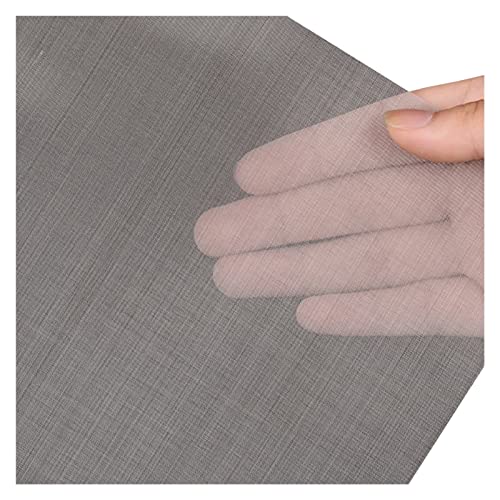 304 Stainless Steel Woven Wire Wire Mesh 100 Mesh Woven Wire Mesh Stainless Steel Air Vent Mesh Tear Resistant Filter Net Ideal for Filter Net