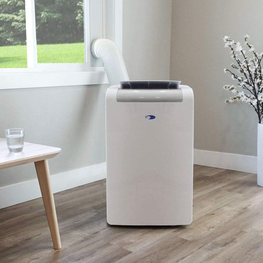Whynter ARC-148MS 14,000 BTU Portable Air Conditioner, Dehumidifier, Fan with Activated Carbon SilverShield Filter for Rooms up to 450 sq ft
