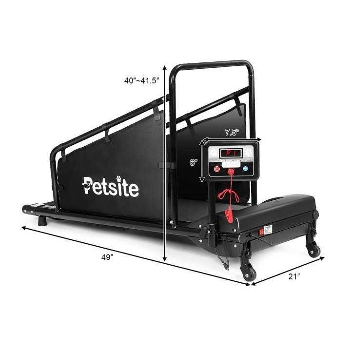 Costway Dog Treadmill for Small/Medium Dogs Indoors Pet Running Training Machine - Pet Supplies online store
