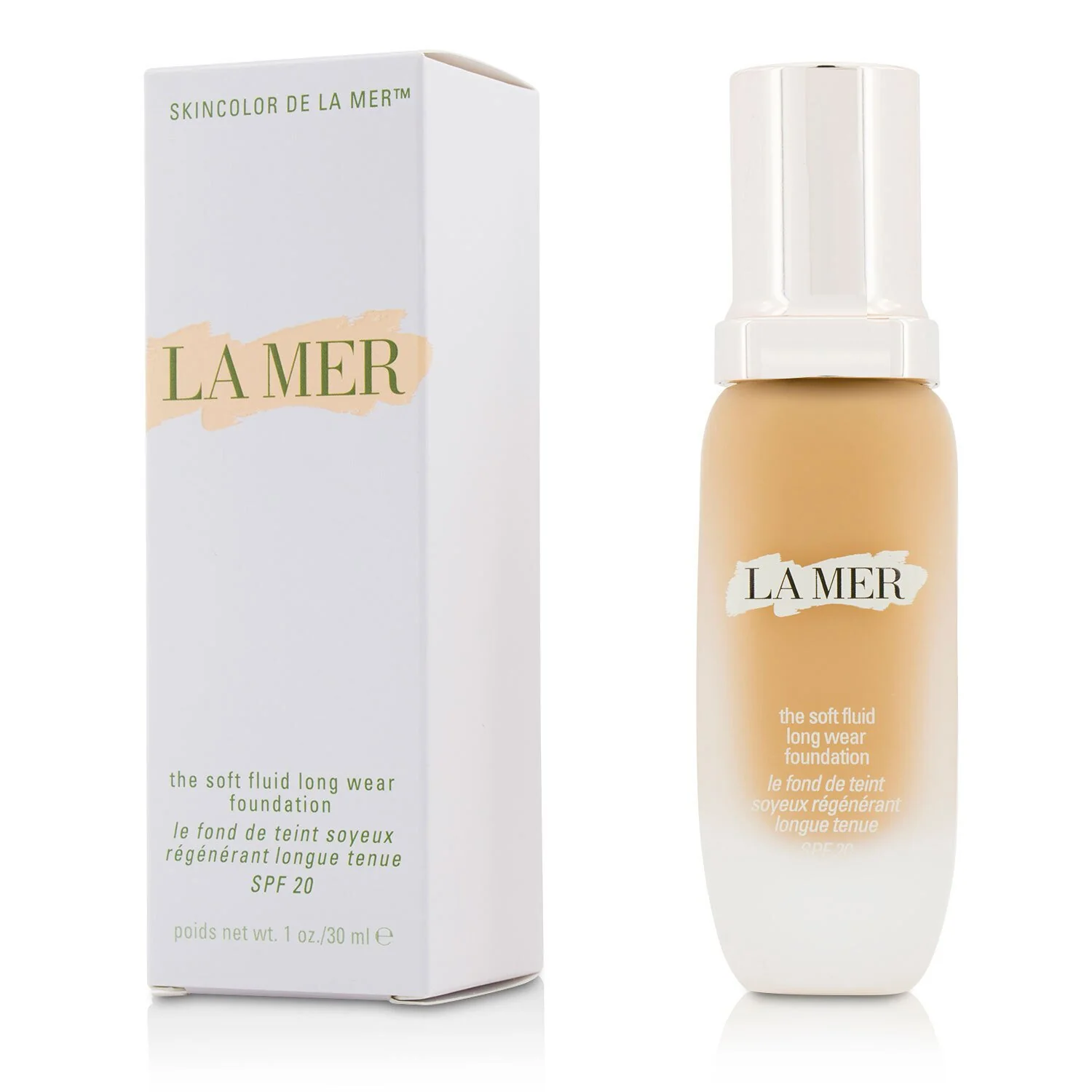 La Mer The Soft Fluid Long Wear Foundation SPF 20 - # 23/ 250 Sand (Box Slightly Damaged)  30ml/1oz