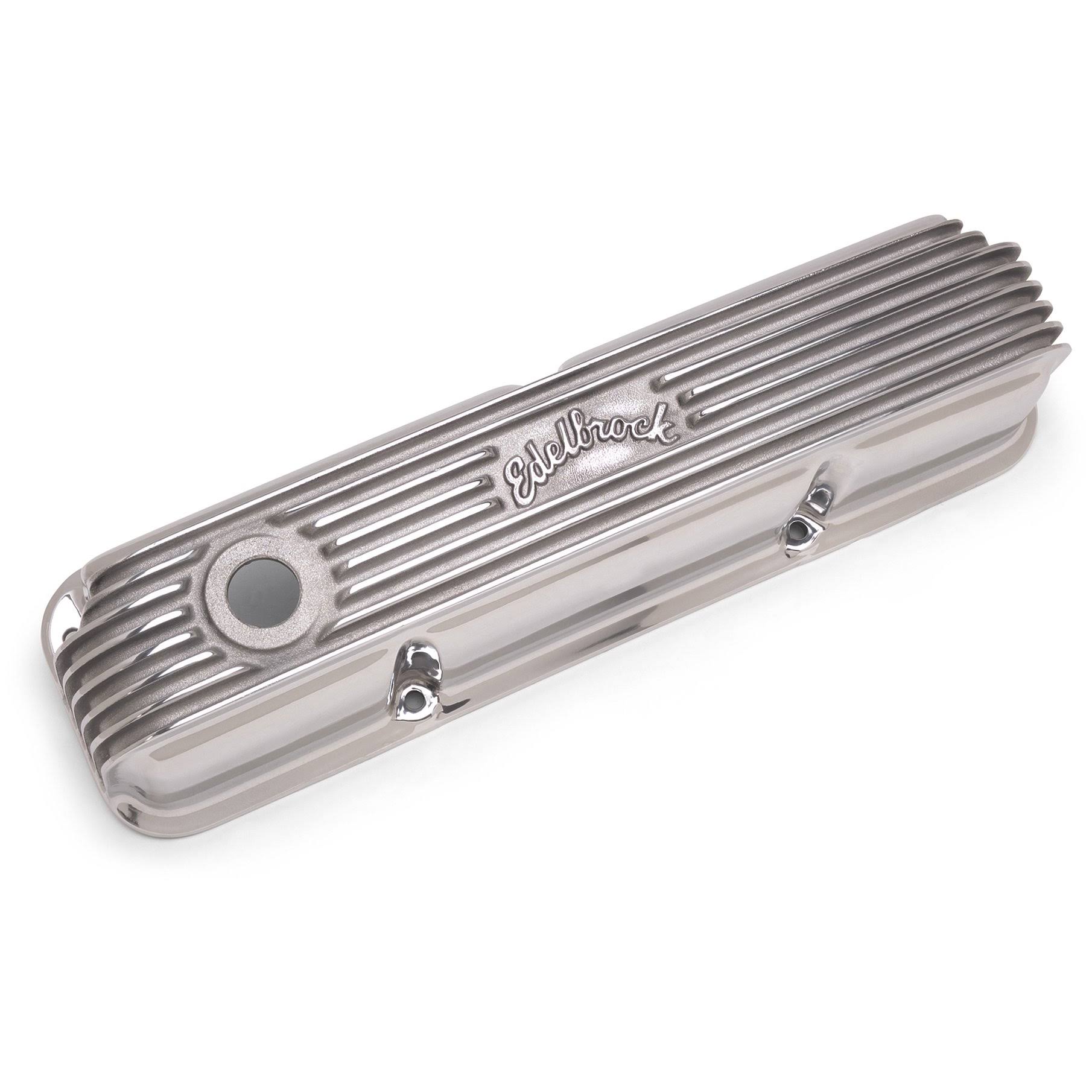 Edelbrock 4162 Valve Cover Polished Classic