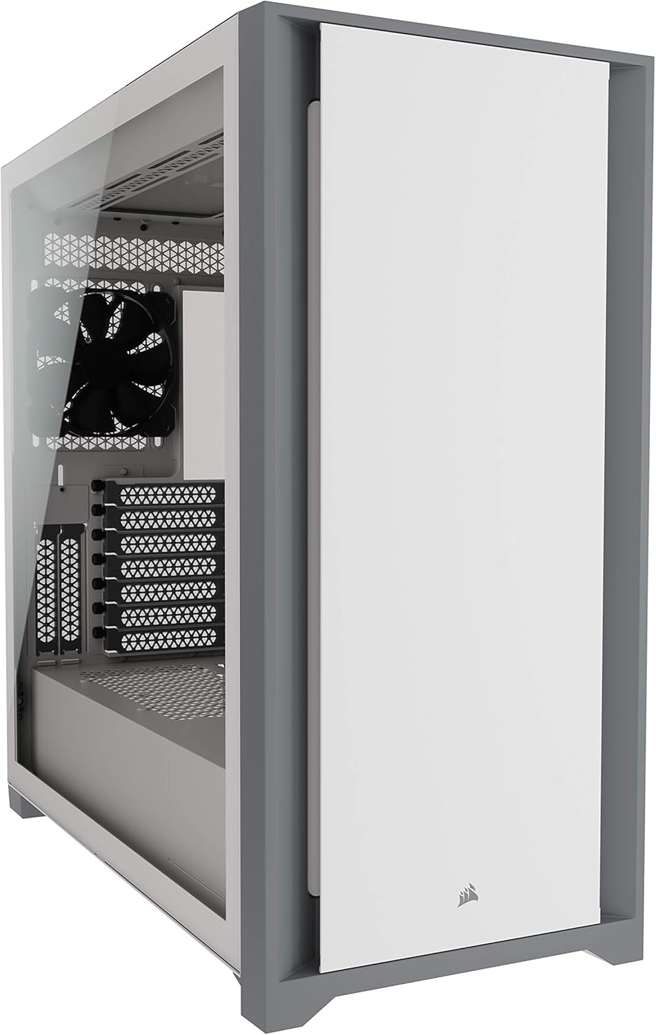 Corsair 5000D Tempered Glass Mid-Tower ATX PC Case - White