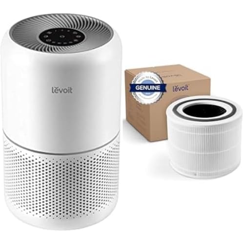 LEVOIT Air Purifiers for Home Bedroom, HEPA Sleep Mode, AHAM VERIFIDE, Smart WiFi for Home Large Room, Quiet Cleaner for Pet Hair, Allergies, Dust