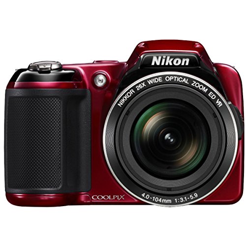 Nikon COOLPIX L810 16.1 MP Digital Camera with 26x Zoom NIKKOR ED Glass Lens and 3-inch LCD (Black) (OLD MODEL)