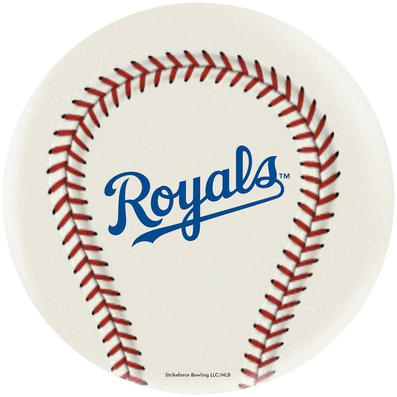 MLB Kansas City Royals Baseball Bowling Ball