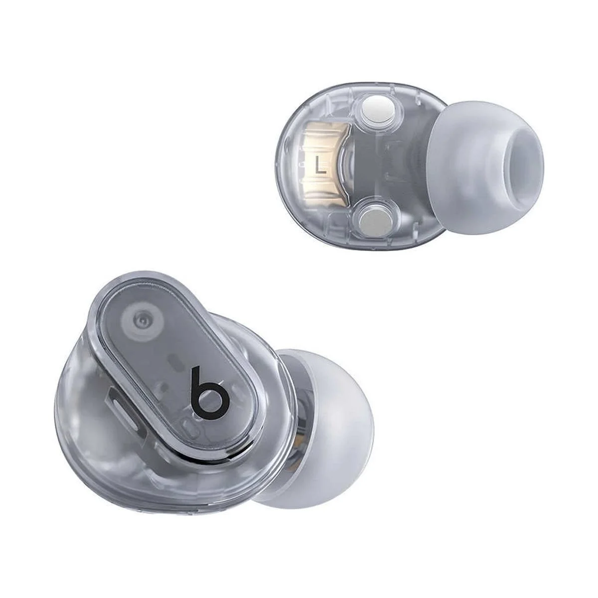 Beats Studio Buds + True Wireless Noise Cancelling Earbuds - Transparent