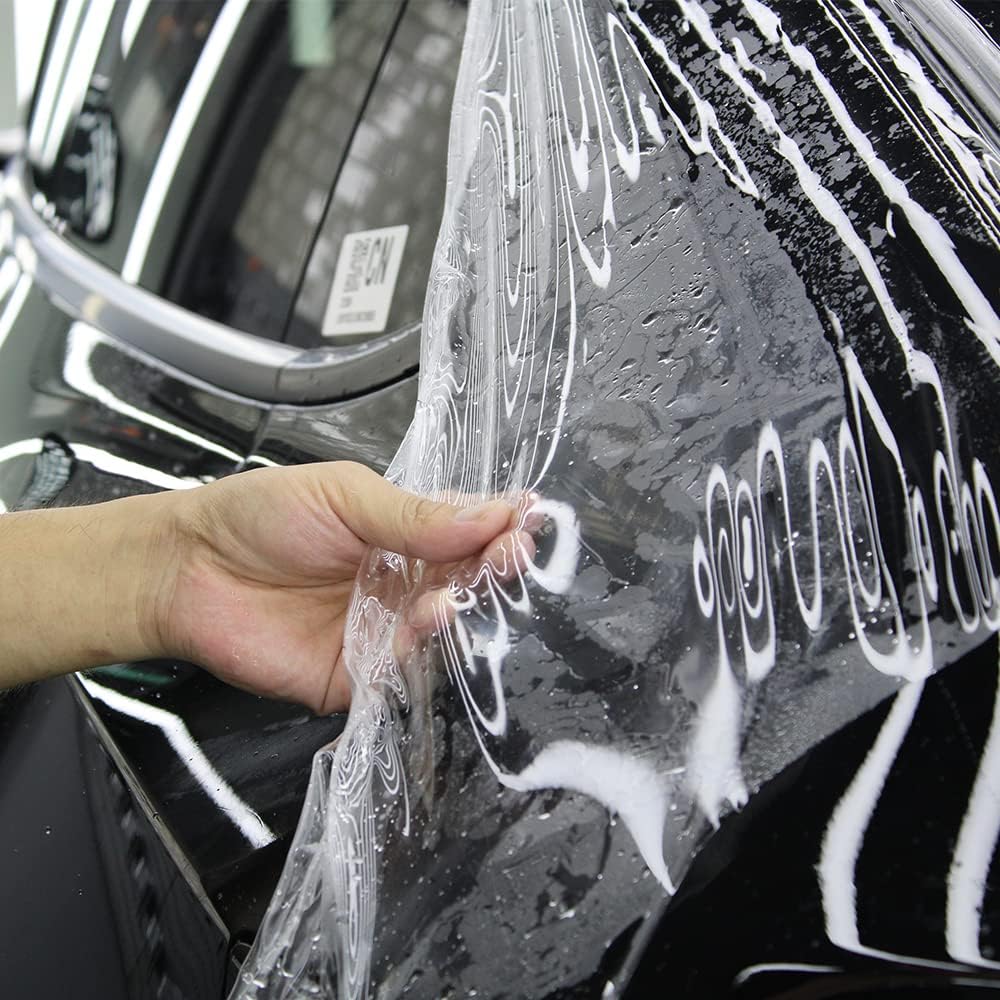 ISFFILM Paint Protection Film Self Healing Clear PPF Film TPU Transparent Scratch Resistant hydrophbic Car Wrap Sticker 2M Ample (1.52M*2M) for
