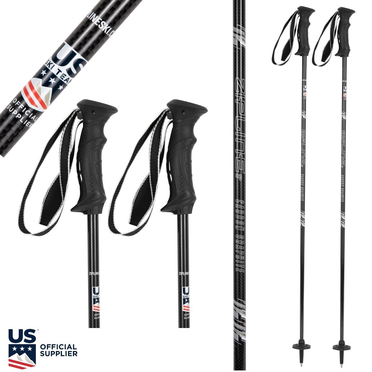 Lollipop 14.0 Graphite Composite Ski Poles