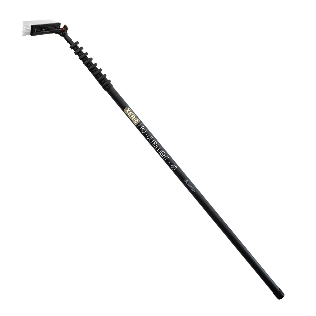XERO Pro Ultra Light High Mod Carbon Fiber Water Fed Pole - 40 Foot