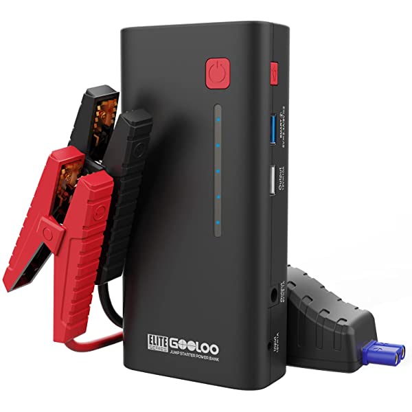 GOOLOO Jump Starter 1200A Peak Car Starter 12V SuperSafe Lithium Jump Box, Battery Booster Pack, Portable Power Bank Charger