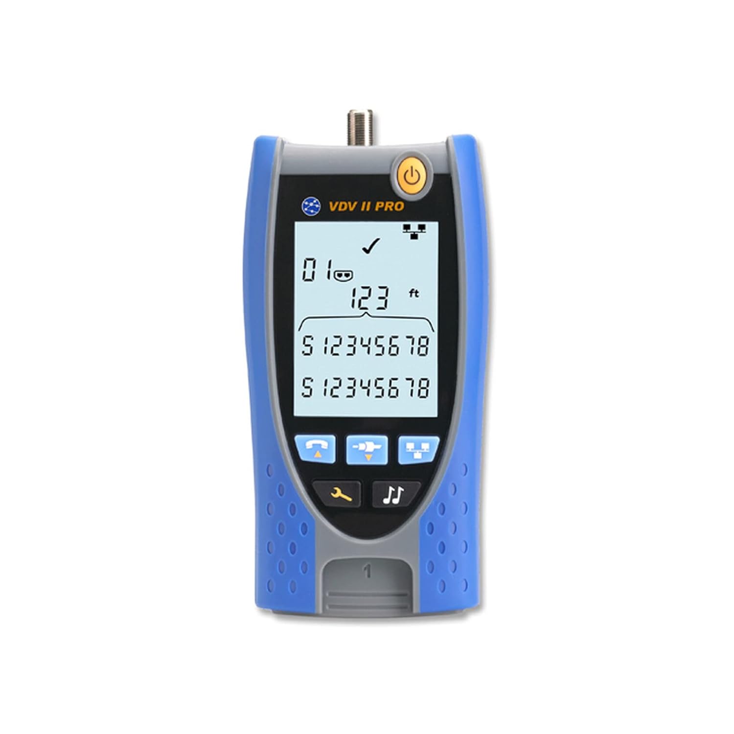 TREND Networks | R158003 | VDV II PRO | Voice, Data and Video Cable Verifier | Copper Cable Tester | Advanced Wiremap & Troubleshooting Tool