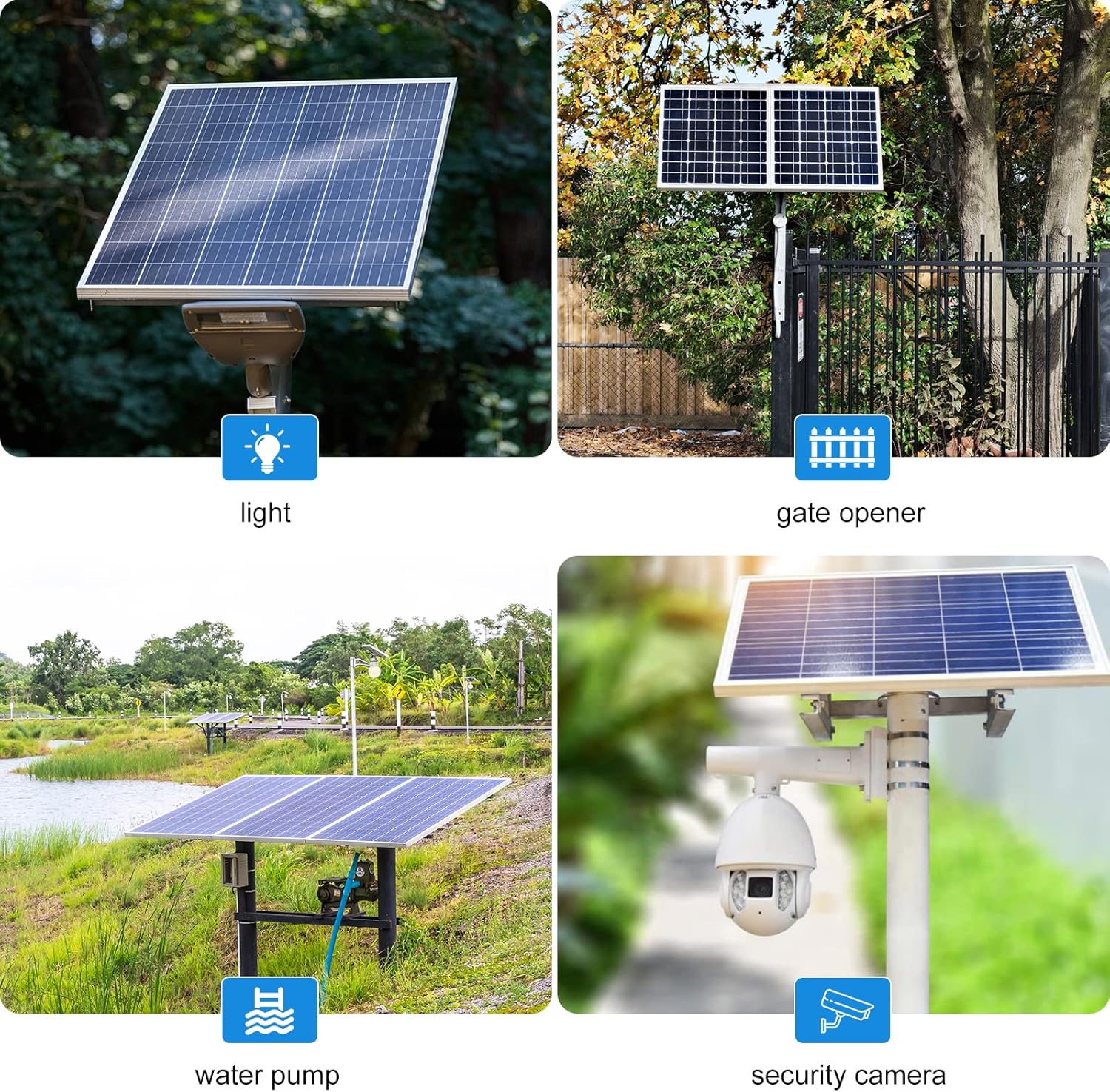 ACOPOWER 25W Poly Solar Panel, 25 Watt 12 Volt Small Solar Panel Single High Efficiency Polycrystalline Module for Battery Charger, Lighting, Boat