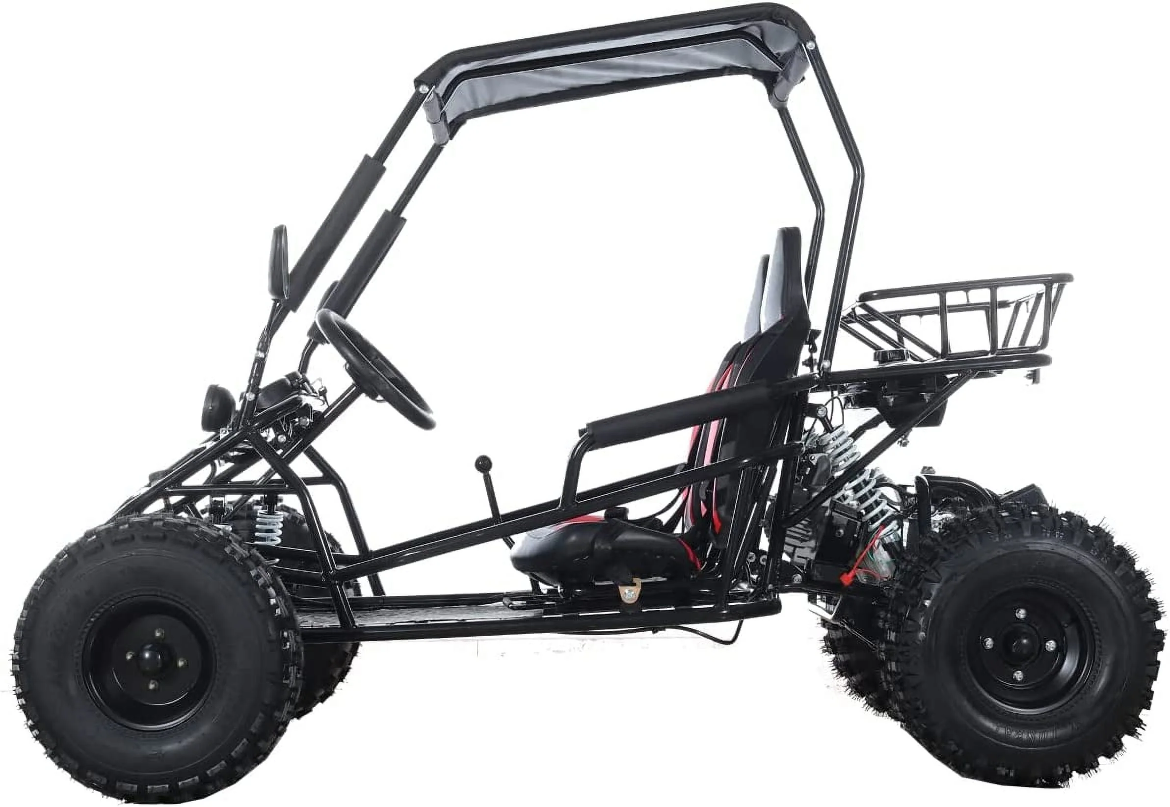 X-Pro Brand New 125cc Gas Powered Go Kart 3 Semi-Automatic Transmission w/Reverse Big 18/19 Wheels