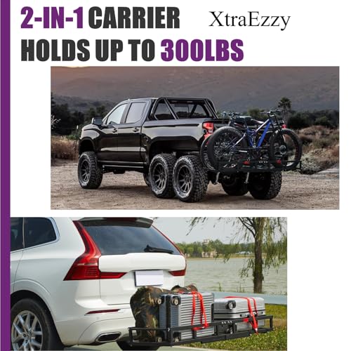 Hitch-Mount Bike Rack for Ebike Heavy-Duty