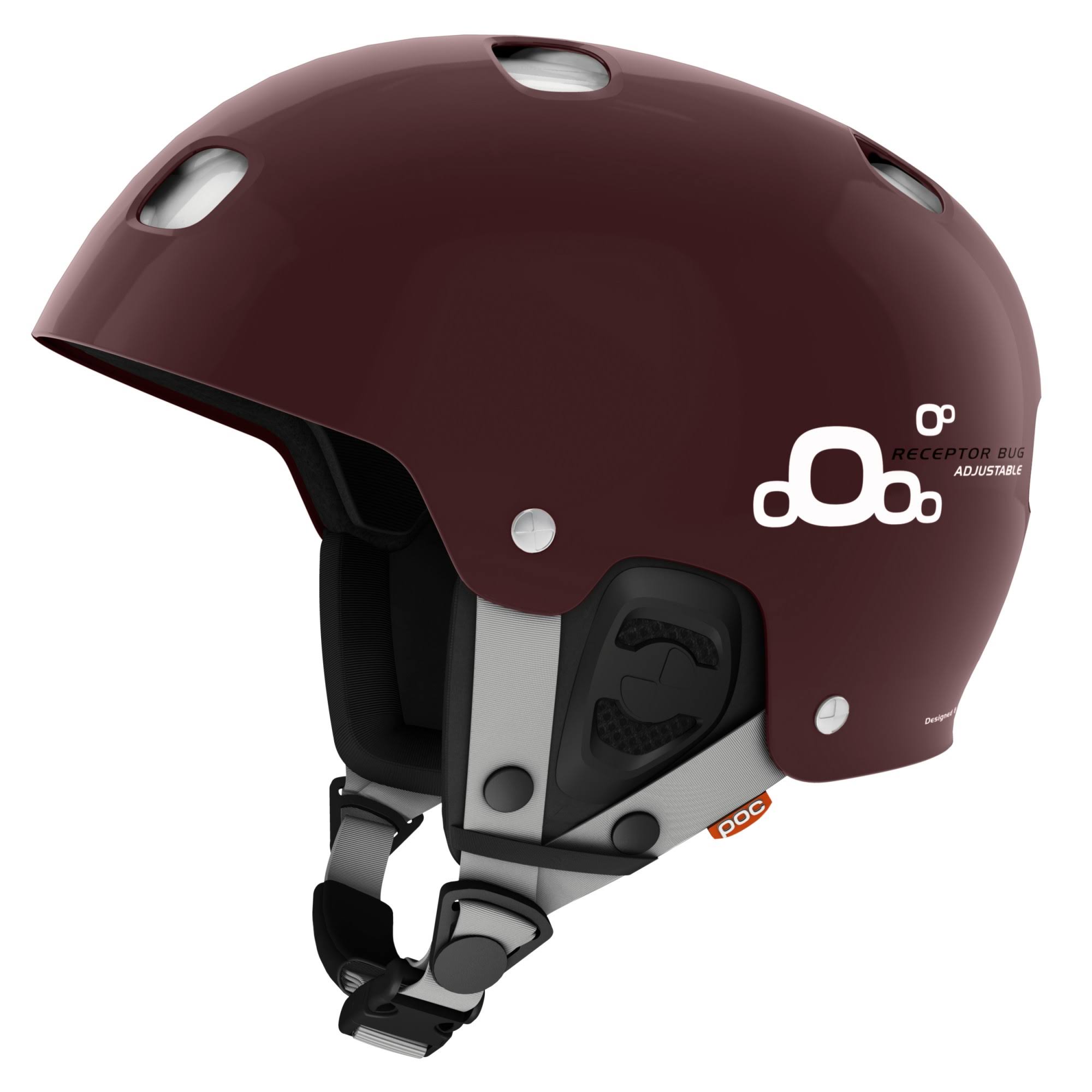 POC Receptor Bug Adjustable 2.0 Helmet Lactose Red, M/L
