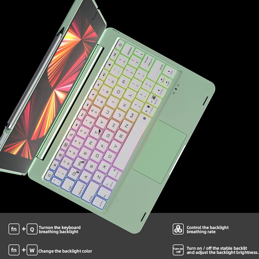 doqo Magnetic Keyboard Case for iPad Air 5th Generation(2022)/iPad Air 4th Generation(2020), iPad Pro 11 2018/2020/2021