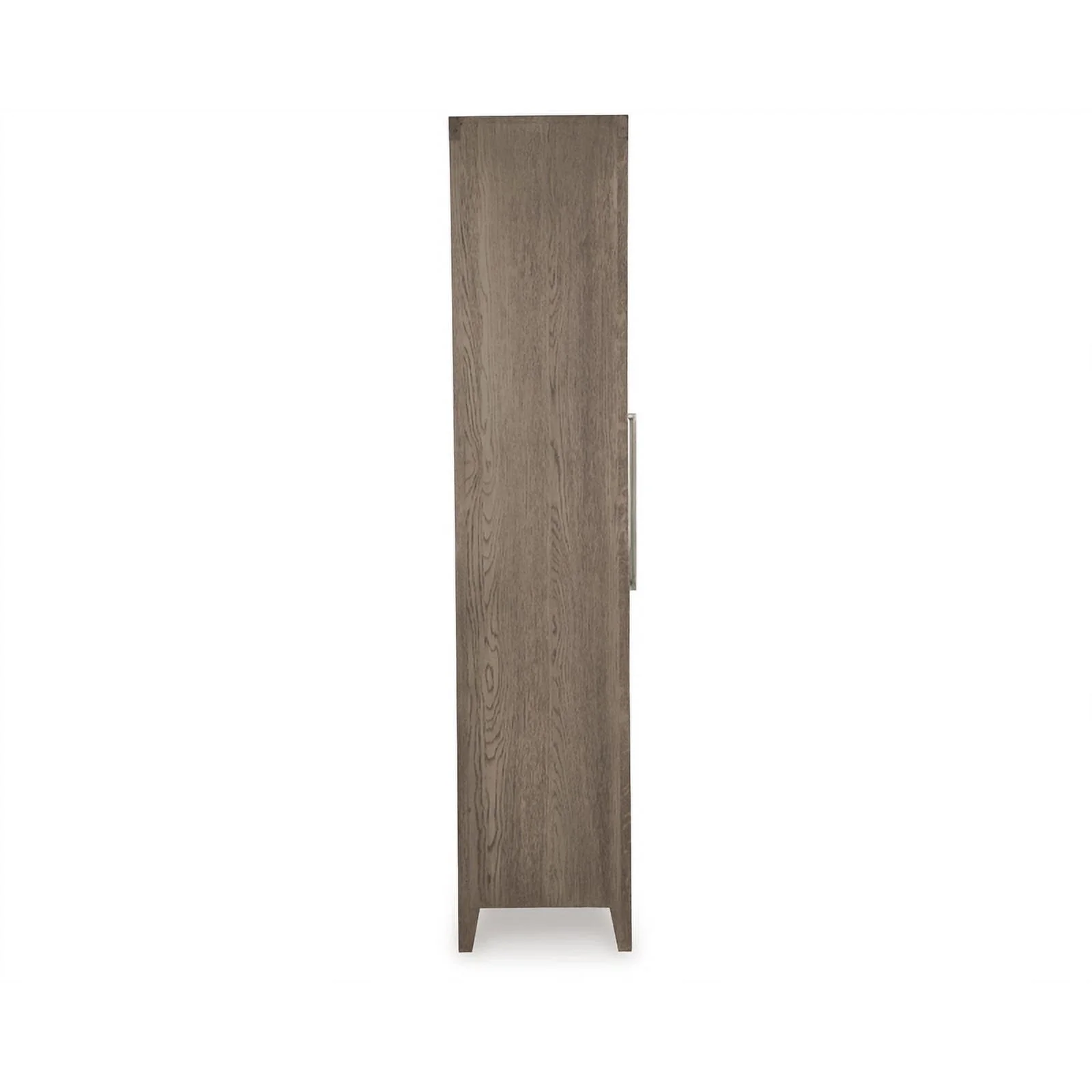 Ashley Furniture Dalenville 2-Door Wood Accent Cabinet in Antiqued Light Gray