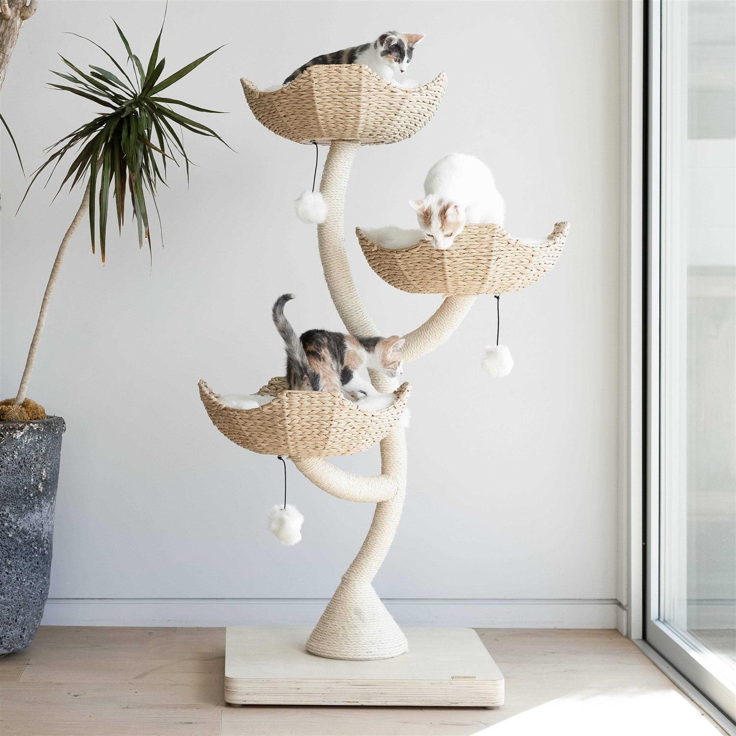 Maupets Mau Ivy 3 Modern Cat Tree - Pet Supplies online store