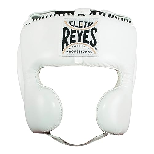 CLETO REYES Boxing Headgear with Cheek Protection for Men and Women, Protective Head Guard Face Saver, Sparring Fighting