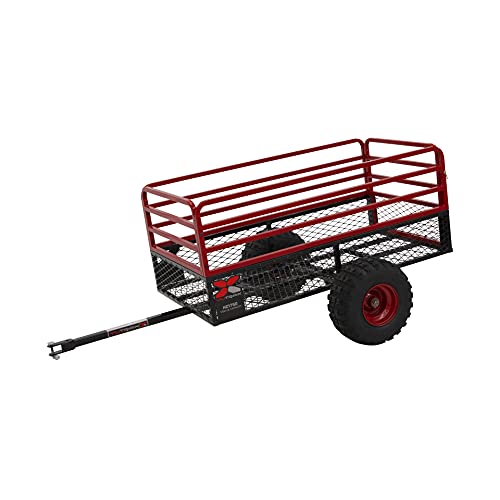 YUTRAX® HC1750 Trailer, Heavy-Duty Trailer, 1750 lb. Load Capacity, Heavy-Duty Steel Construction, Haul 28 Cub Feet, Minimal Assembly
