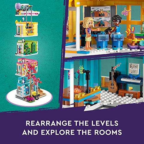 LEGO Friends Heartlake City Community Center 41748 Building Toy Set; Creative Challenge for Ages 9+, Includes 6 Mini-Dolls