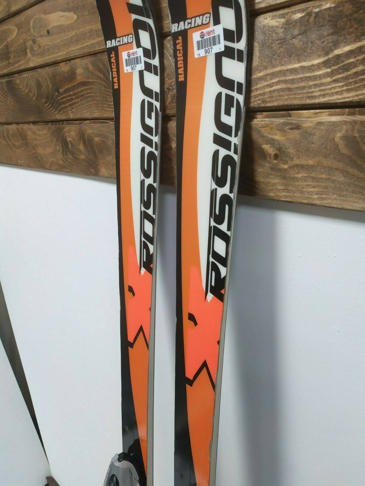 Rossignol Radical Racing RX 160 cm Ski + Salomon L 39 Bindings Winter Sport Snow