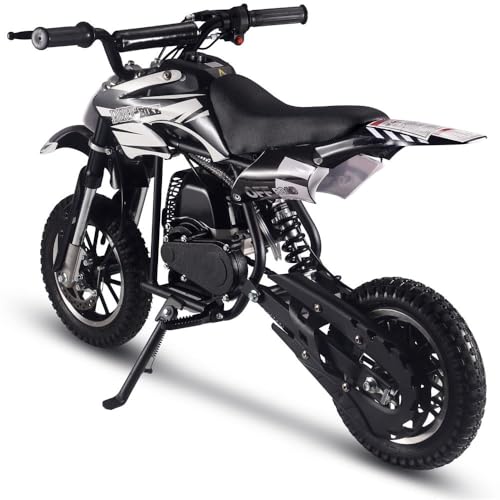 MotoTec DB-01 50cc 2-Stroke Kids Gas Dirt Bike Blue