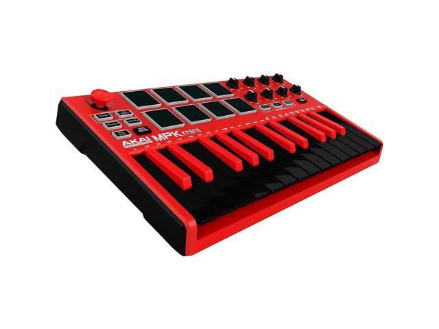 Akai Professional MPK Mini MKII Keyboard - Red
