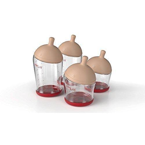 Mimijumi Get Going Breastfeeding Bottle Kit, Set of 4