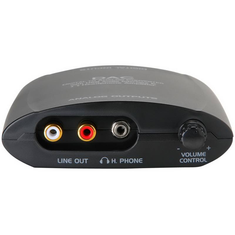 DAC Digital to Analog Audio Converter Optical / Coaxial / USB