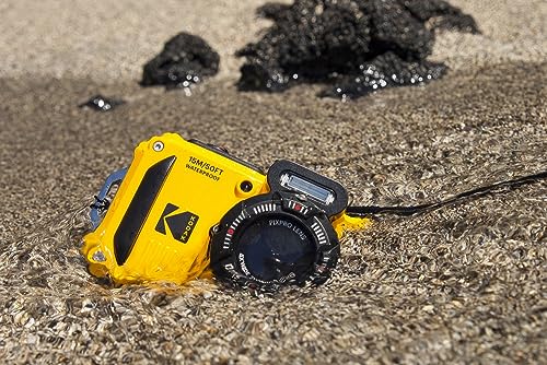 KODAK PIXPRO WPZ2 Rugged Waterproof Shockproof Dustproof WiFi Digital Camera 16MP 4X Optical Zoom 1080P Full HD Video Vlogging Camera 2.7" LCD