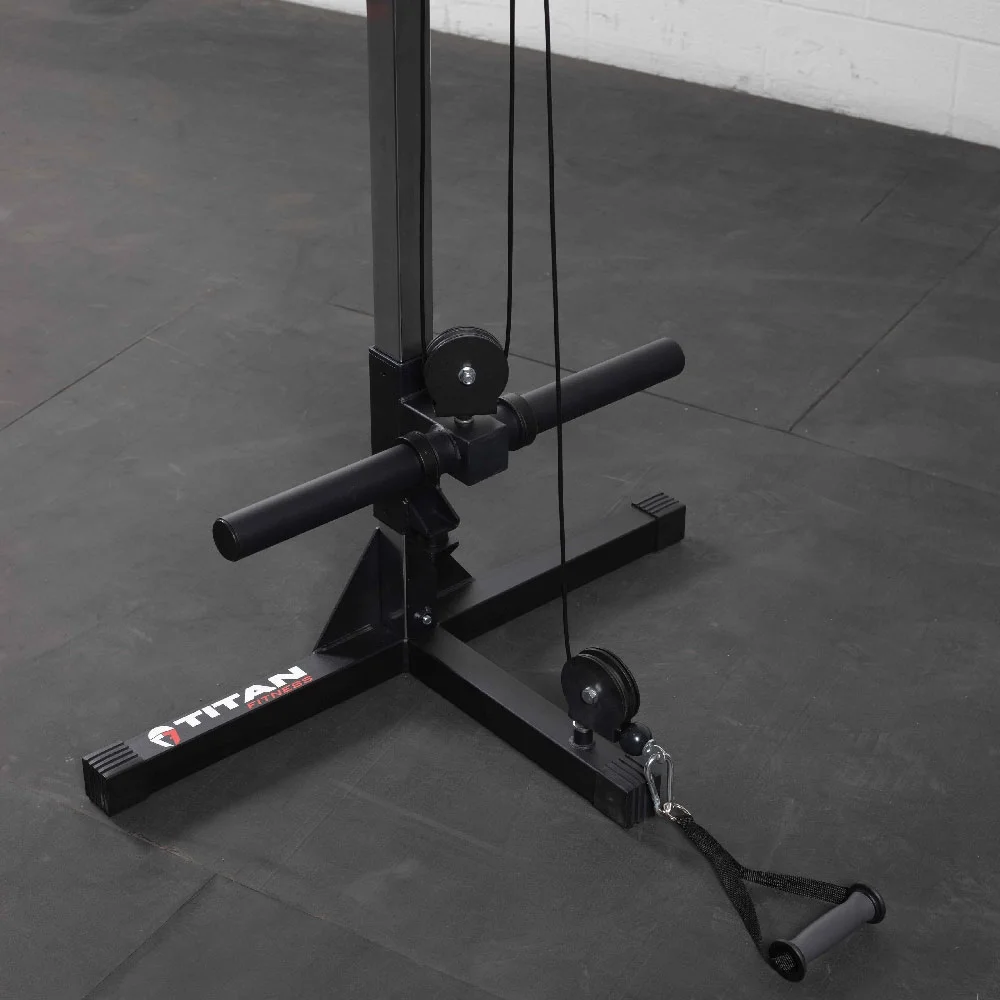 Titan Fitness Cable Crossover Machine, Rated 440 LB, Upper Body Specialty Machine Weightlifting and Bodybuilding