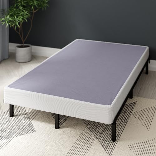 ZINUS Edgar 4 Inch Wood Box Spring, Mattress Foundation, Sturdy Wood Structure, Low Profile, Easy Assembly, King