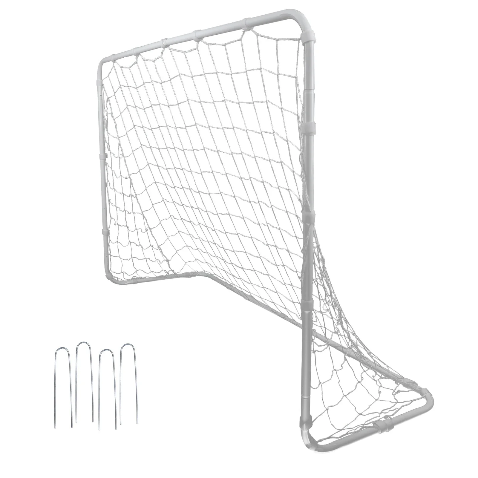 ZenSports 12FT x 6FT Portable Soccer Goal Net Adult Kids Outdoor Soccer Training Frame