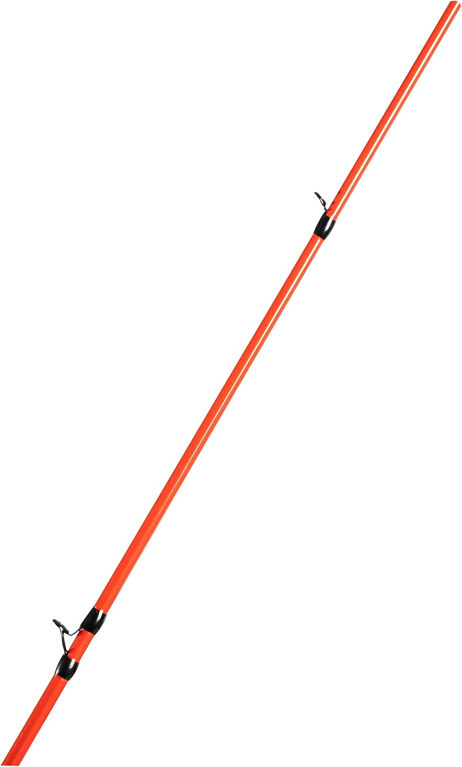 BUBBA Tidal 7' Medium Heavy Inshore Casting Rod with Corrosion Resistant Guides and Split Grips for Costal Saltwater Fishing