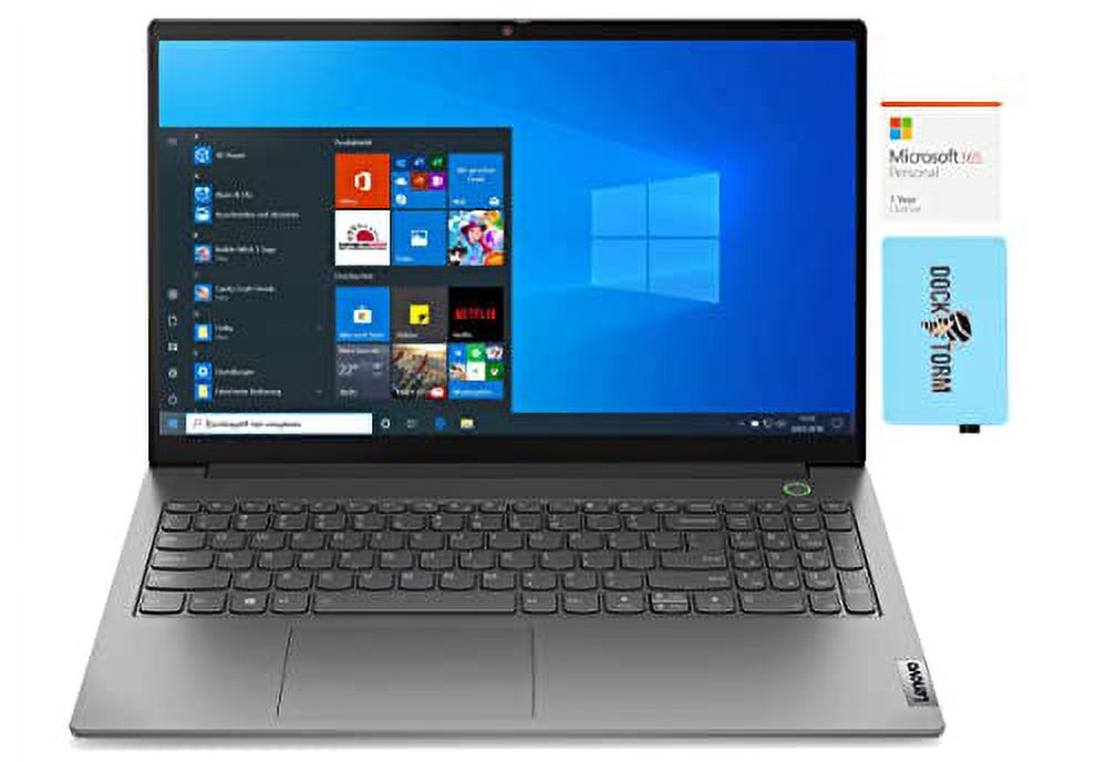 Lenovo ThinkBook 15 G3 ACL Home & Business Laptop (AMD Ryzen 5 5500U 6-Core, 20GB RAM, 256GB m.2 SATA SSD, AMD Radeon, 15.6" 60Hz Full HD (1920x1080)