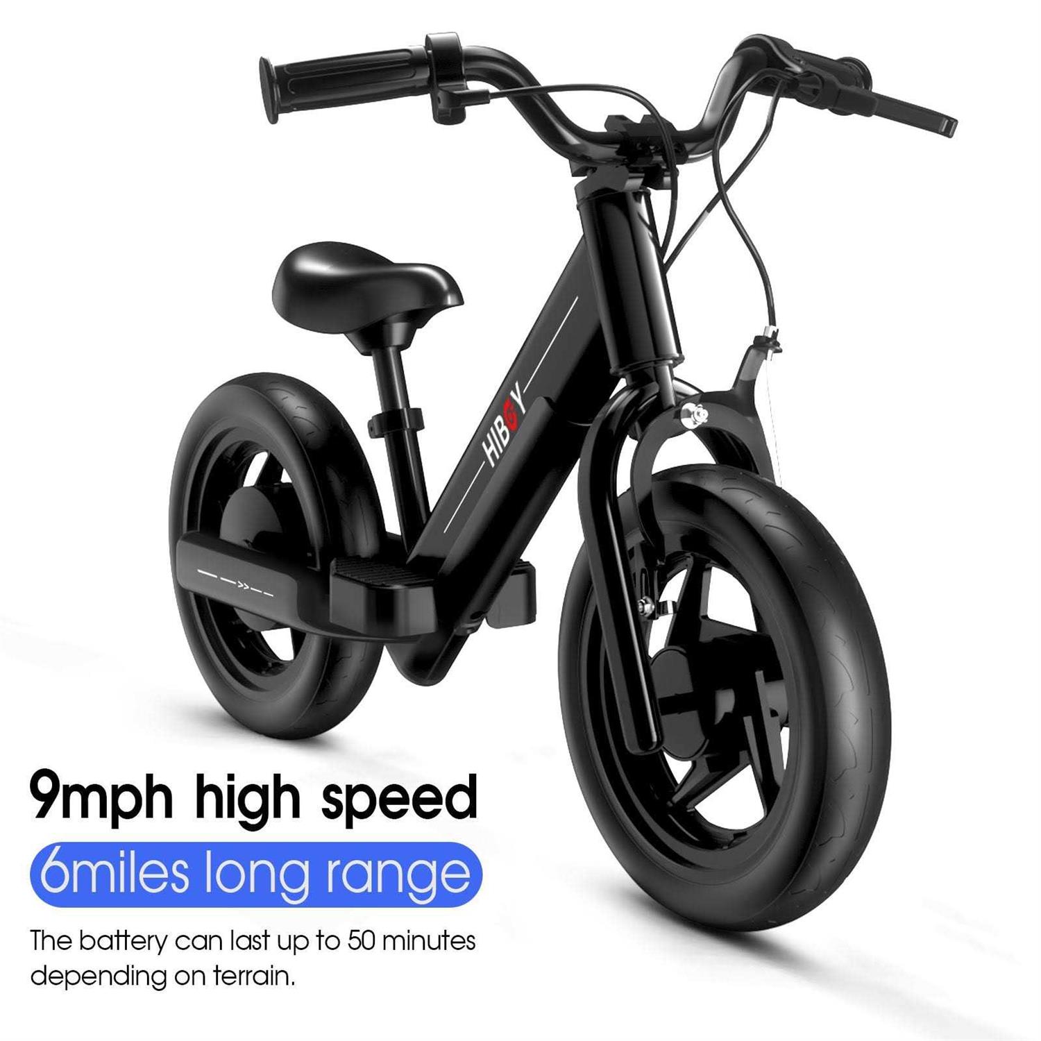 Hiboy BK1 Electric Bike for Kids Ages 3-5 Years Old, 24V 100W Electric Balance Bike - Sports Supplies Online Store